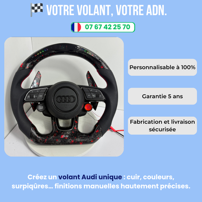 Custom Audi Q8/RSQ8 Steering Wheel — view 3
