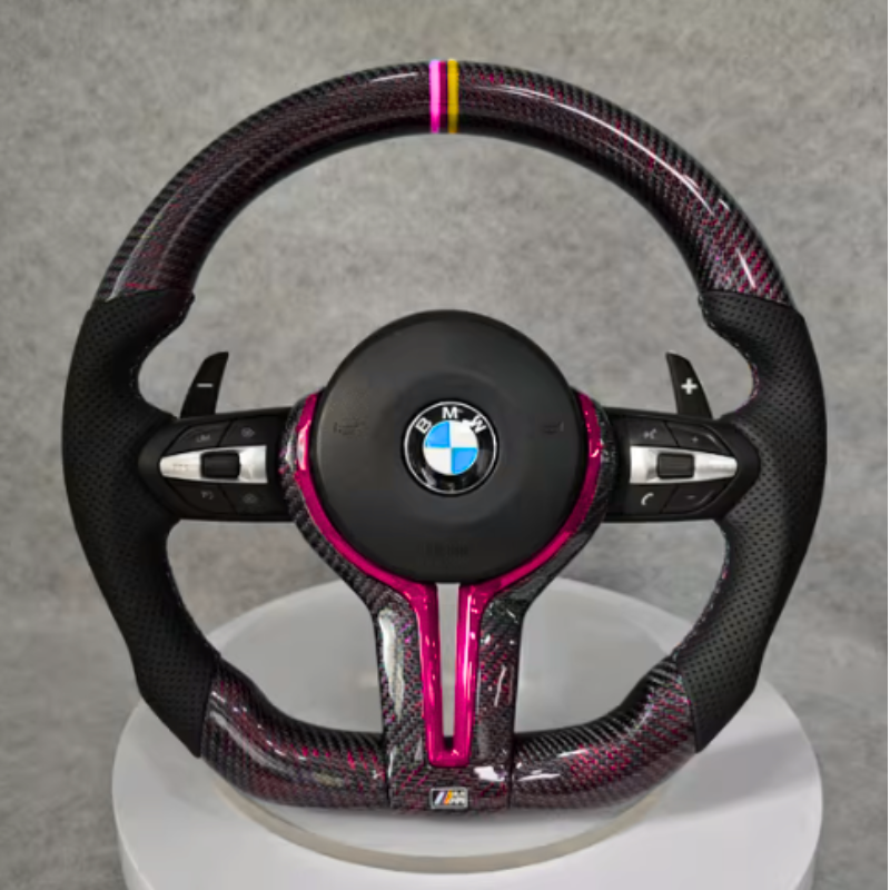Custom BMW M2 Steering Wheel — front view