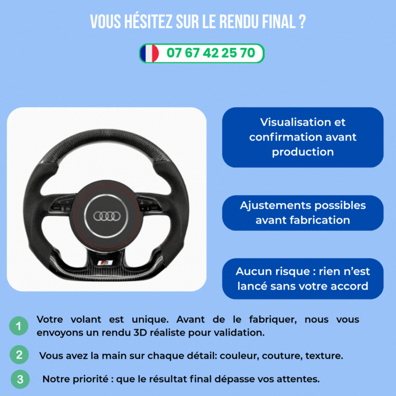 Audi A6/RS6 Steering Wheel — view 9