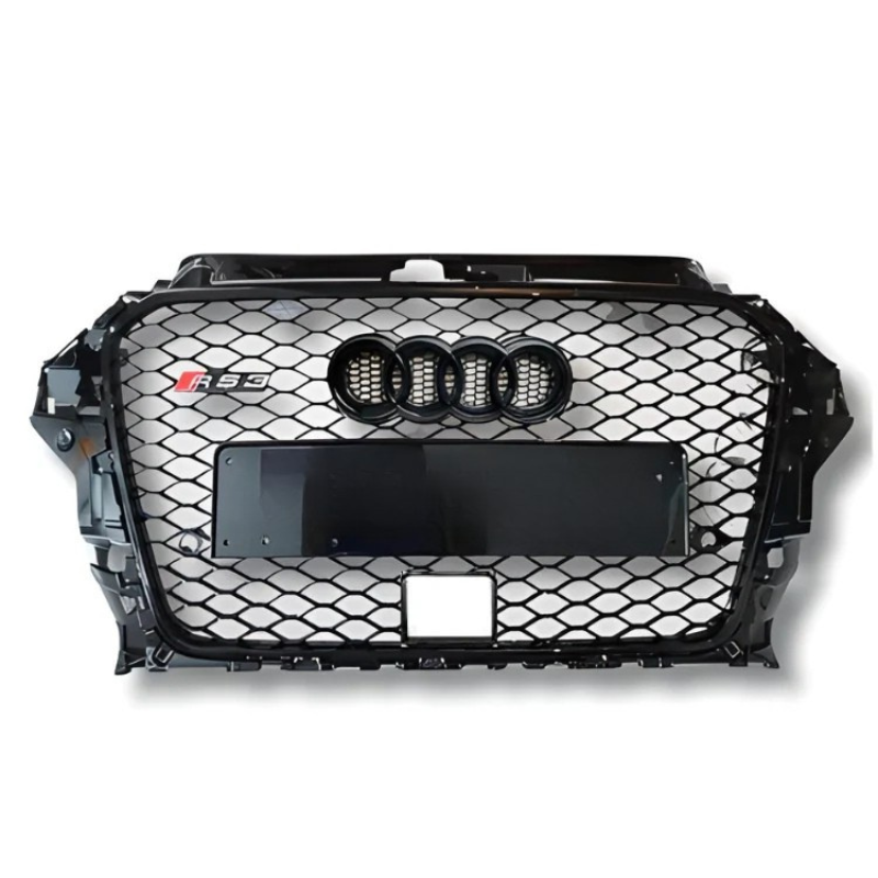 Black Grille for Audi A3 S3 RS3 8V — view 5