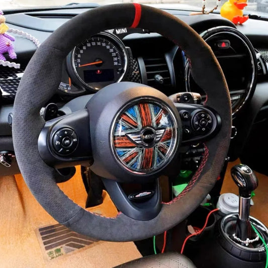 Custom Mini Cooper S Steering Wheel — front view
