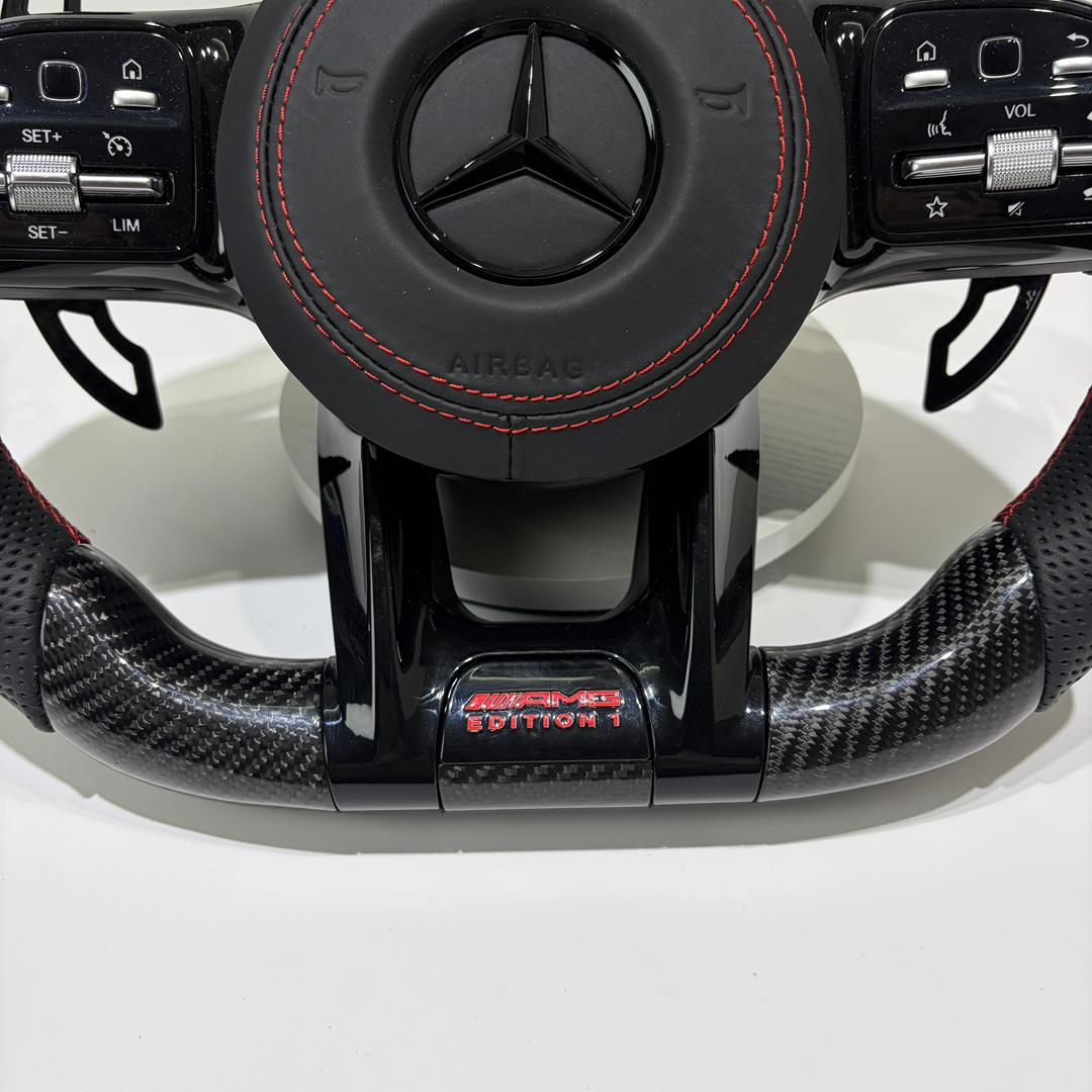 Custom Mercedes S-Class Steering Wheel — view 3