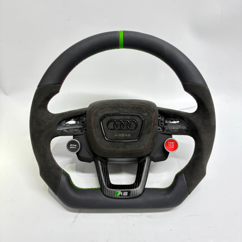 Custom Audi Q4/RSQ4 Steering Wheel — front view