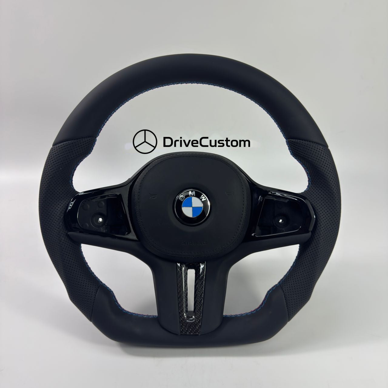 Custom BMW M3 Steering Wheel — front view
