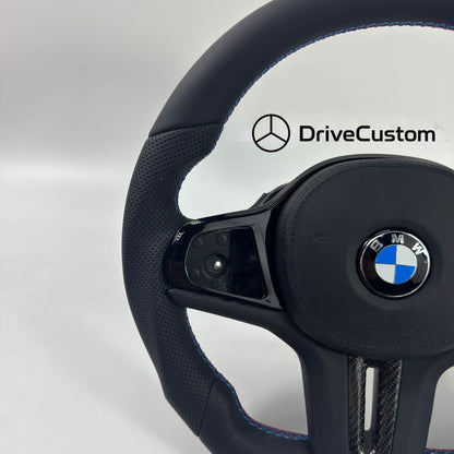 Custom BMW M3 Steering Wheel — detail