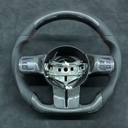 Custom Jeep Cherokee Steering Wheel — detail