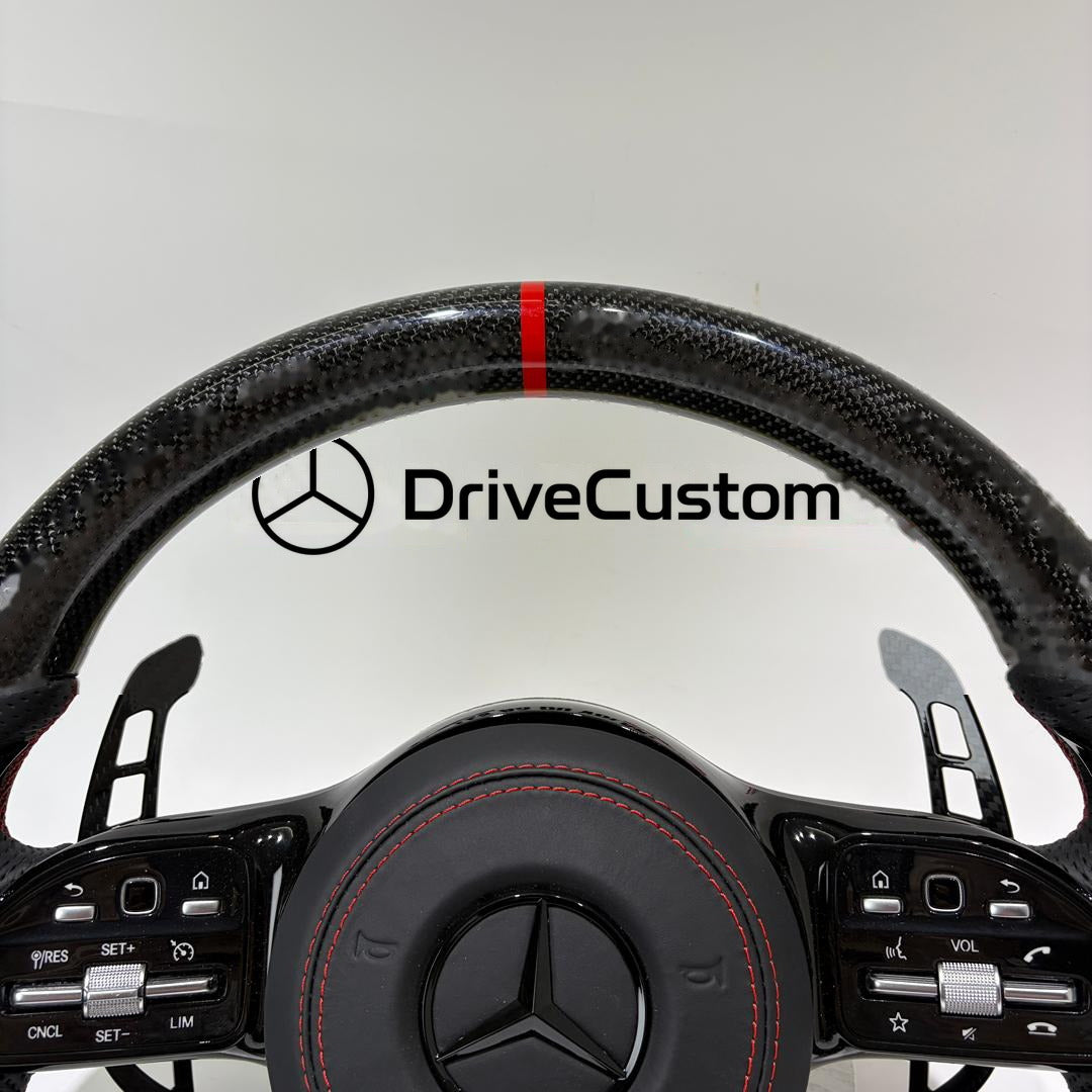 Custom Mercedes S-Class Steering Wheel — view 4