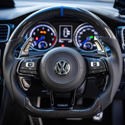 Custom VW Polo 6 Steering Wheel — view 3