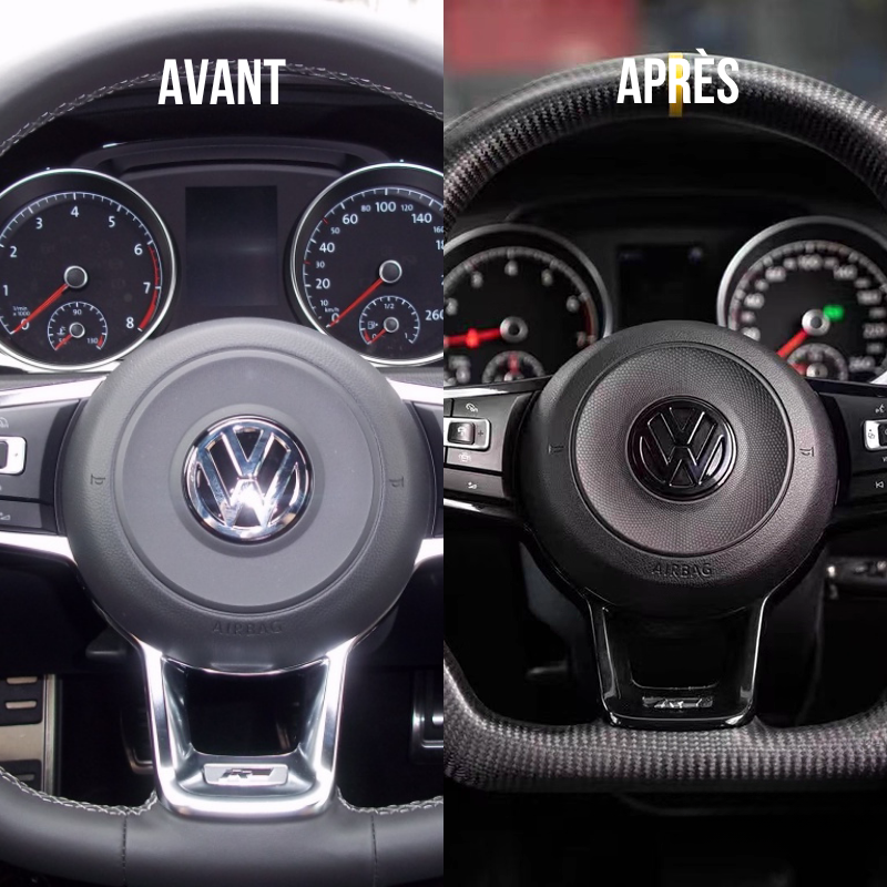 Custom VW Scirocco Steering Wheel — view 4