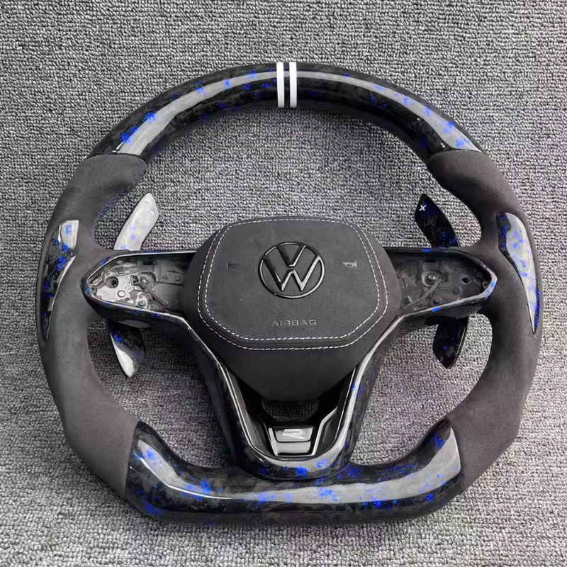 Custom VW Golf 8 R/GTI/GTE Steering Wheel — view 4