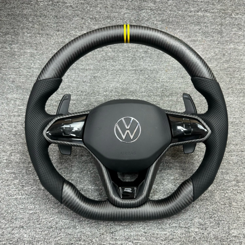 Custom VW Golf 8 R/GTI/GTE Steering Wheel — view 5