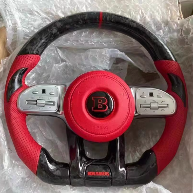 Brabus-Style Mercedes Steering Wheel — view 4