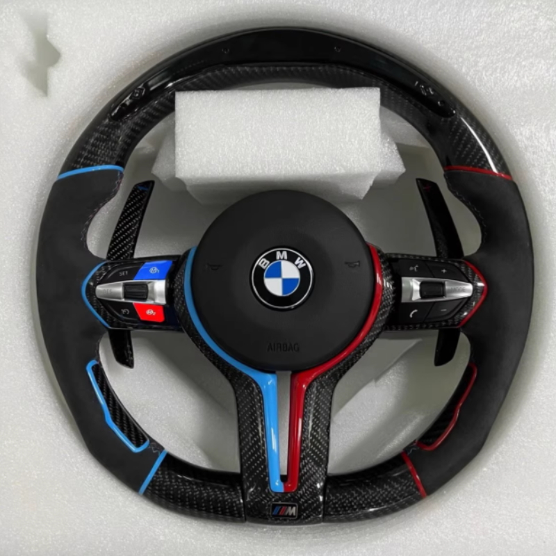 Custom BMW X2 Steering Wheel — detail