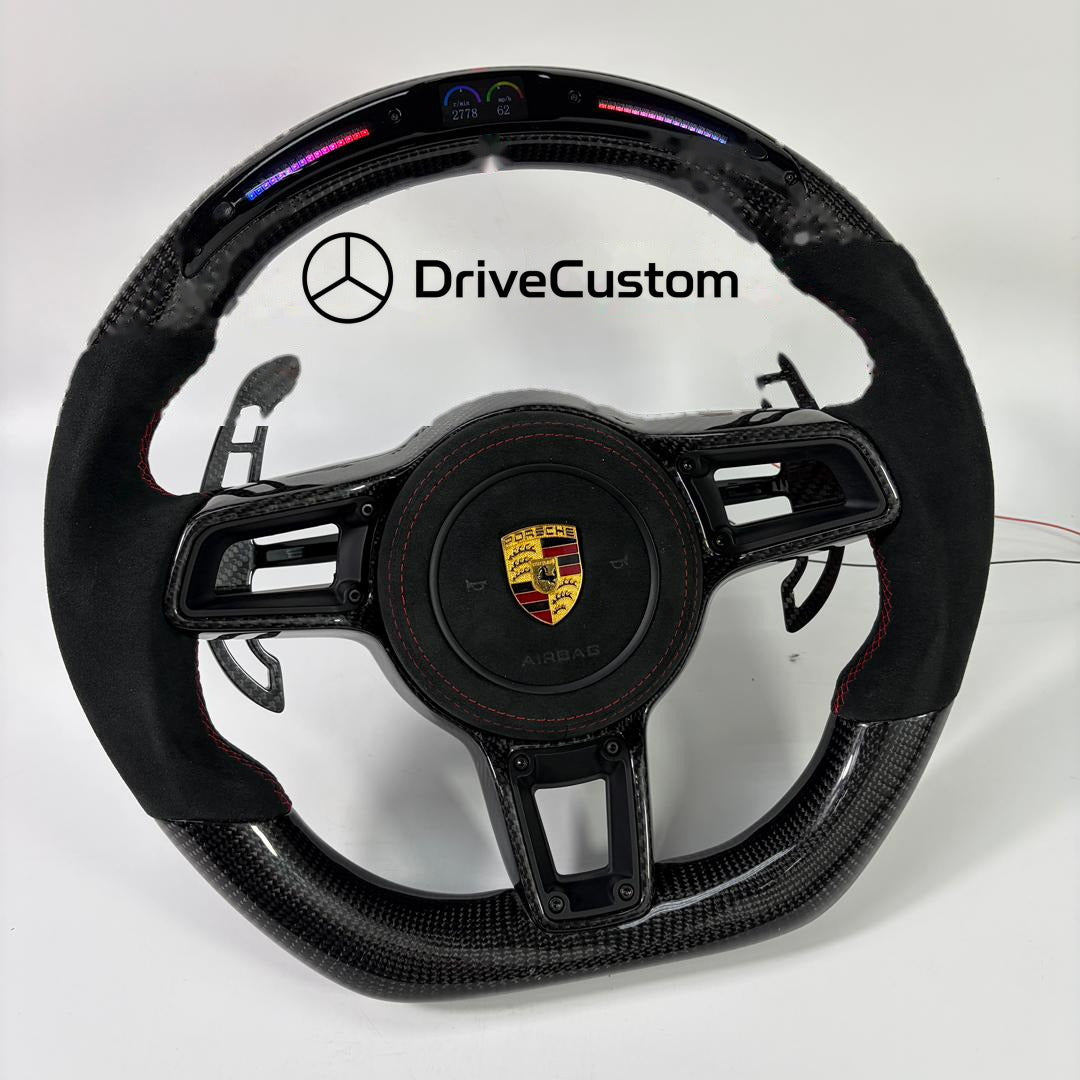 Custom Porsche Cayenne Steering Wheel — view 8