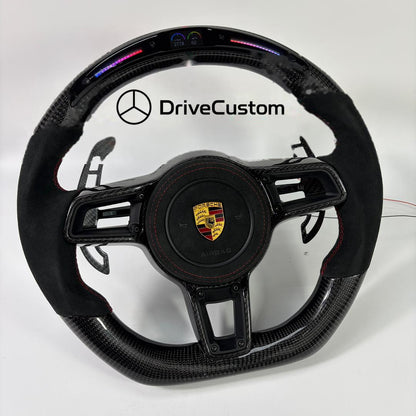 Custom Porsche Cayenne Steering Wheel — view 8