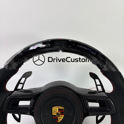 Custom Porsche Cayenne Steering Wheel — view 4