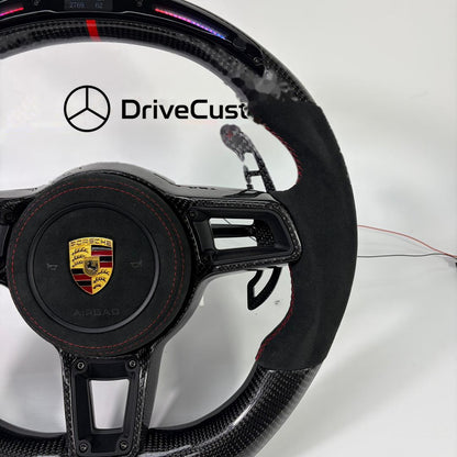 Custom Porsche Cayenne Steering Wheel — view 5