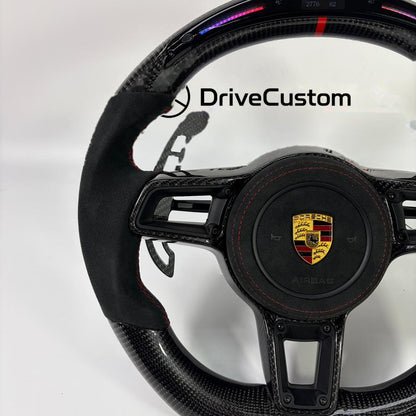 Custom Porsche Cayenne Steering Wheel — view 6