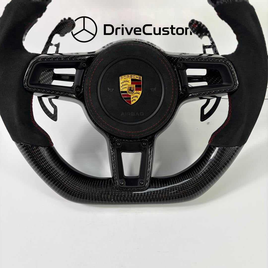 Custom Porsche Cayenne Steering Wheel — view 7