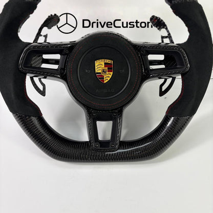 Custom Porsche Cayenne Steering Wheel — view 7