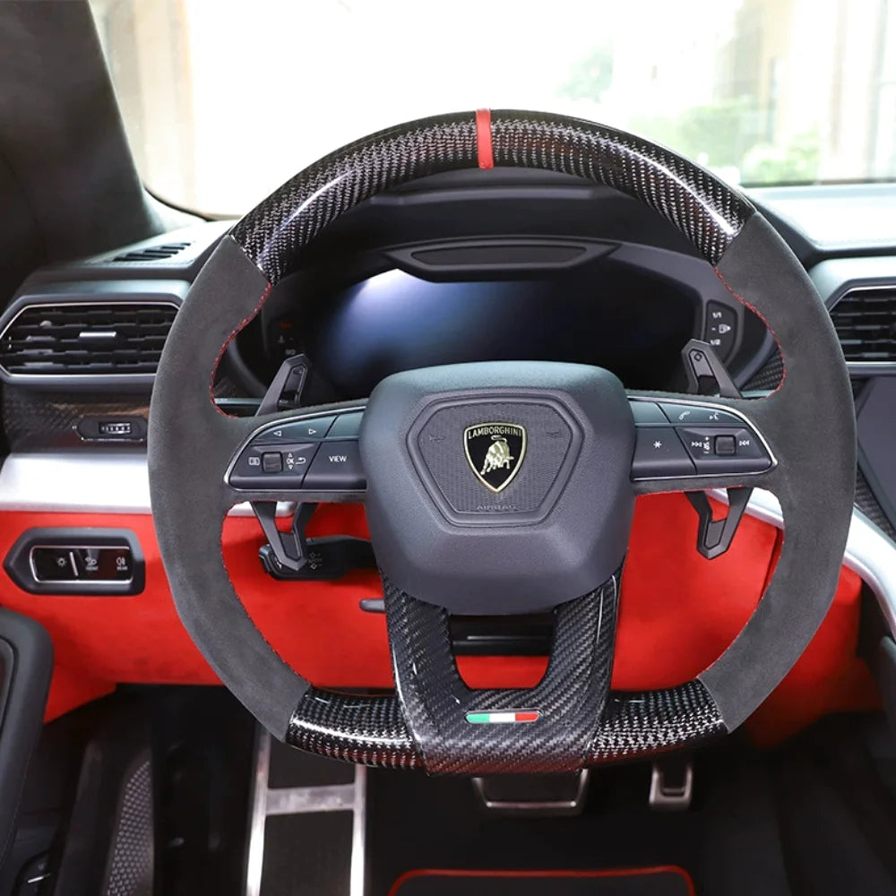 Lamborghini Aventador Steering Wheel — front view
