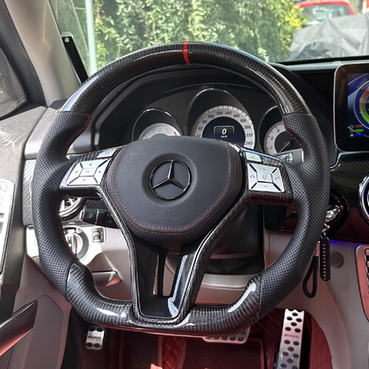 Custom Mercedes AMG Steering Wheel 2010-2013 — detail