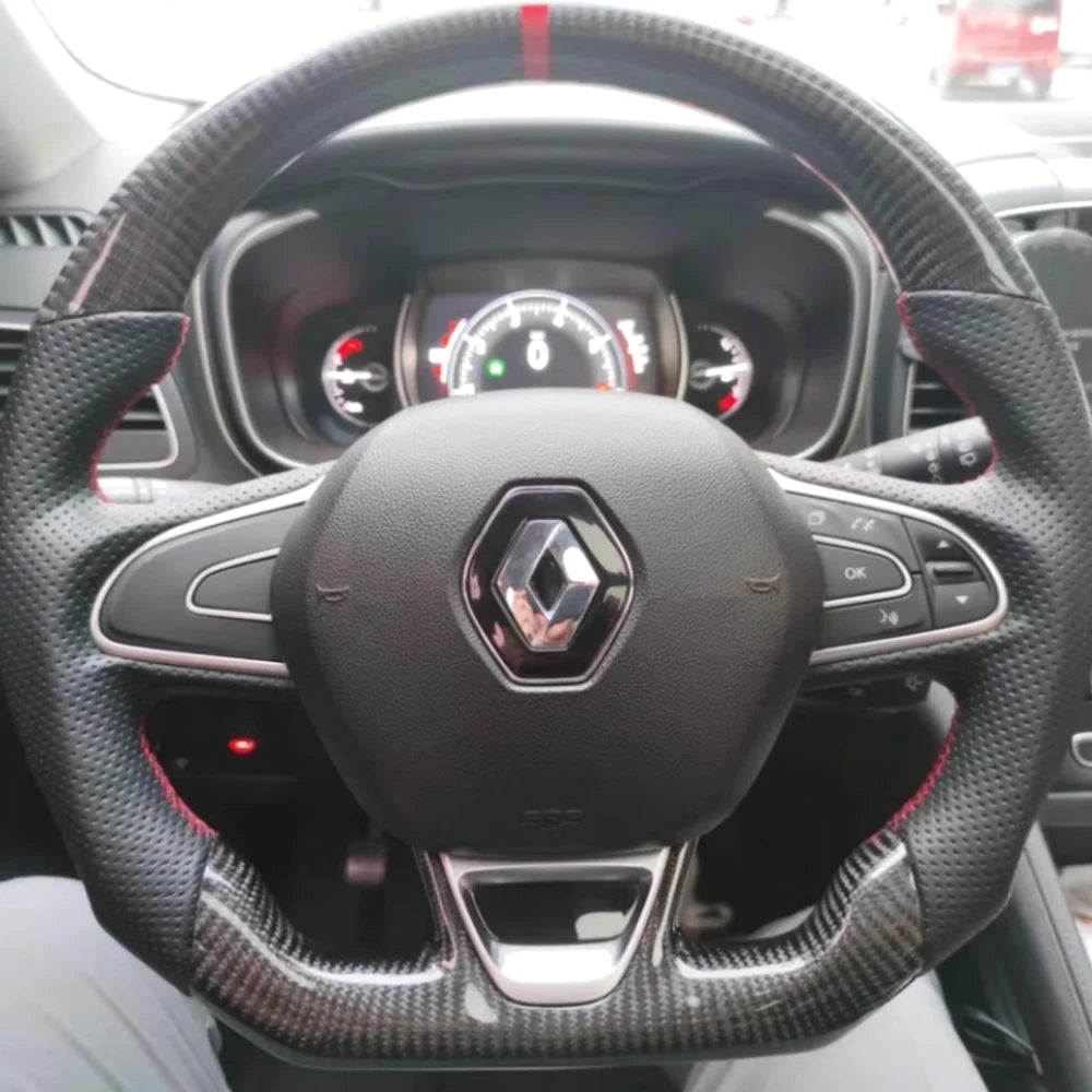 Custom Renault Clio 4 RS Steering Wheel — detail