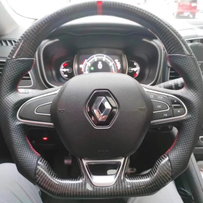 Custom Renault Clio 4 RS Steering Wheel — detail