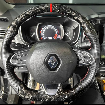 Custom Renault Clio 4 RS Steering Wheel — front view